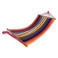 thumbnail image 1 of LifeStyle Nature - Hamac Suspendu en Coton avec Cadre en Bois, Rouge, 1 of 3