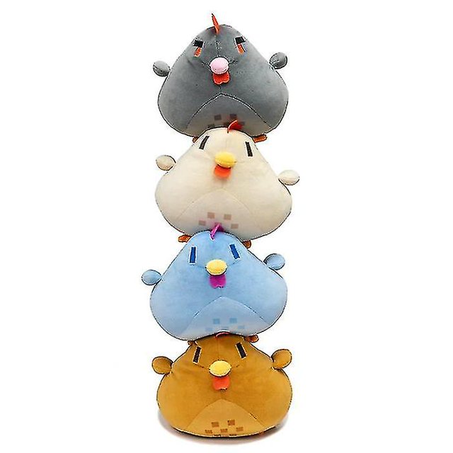 Peluche de pollo de Stardew Valley oso de fresa almohada de pollo 20 cm Juguete