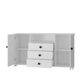 thumbnail image 5 of YYAo Sideboard Buffet Cabinet with Storage, Modern Kitchen Buffet Storage Cabinet with Drawer and Doors, 47" Large Coffee Bar with Adjustable Shelves for Kitchen, 5 of 12