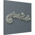 thumbnail image 5 of Ekena Millwork 17 1/2"W x 7"H x 1 1/8"P Edinburgh Scroll Onlay, Right, 5 of 6