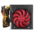 thumbnail image 4 of Ventilador ATX de 24 pines, 12 cm, 9 aspas, rojo, voltaje ajustable, enchufe estadounidense, ideal para computadoras, fuente de alimentación silenciosa para PC de 400 W, 4 of 8