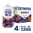 thumbnail image 3 of Cutwater Spirits Tiki Rum Mai Tai, 4 pack 12 fl. oz. Aluminum Cans, 12.5% ABV, 3 of 14