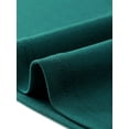 thumbnail image 5 of INSPIRE CHIC Women's Solid Vintage High Elastic Waist Button Decor Flared Midi Skirt XS Deep Green, 5 of 5
