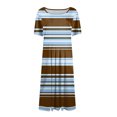 thumbnail image 5 of Fashion A-Line Dress for Women CIENVNSTG Flowy Summer Dress Perfect for Casual Outings or Parties, 5 of 6