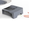 thumbnail image 2 of Peggybuy Toilette pour Chat Réutilisable Guide d'Entraînement pour Chats Fournitures pour Animaux (Gris), 2 of 9