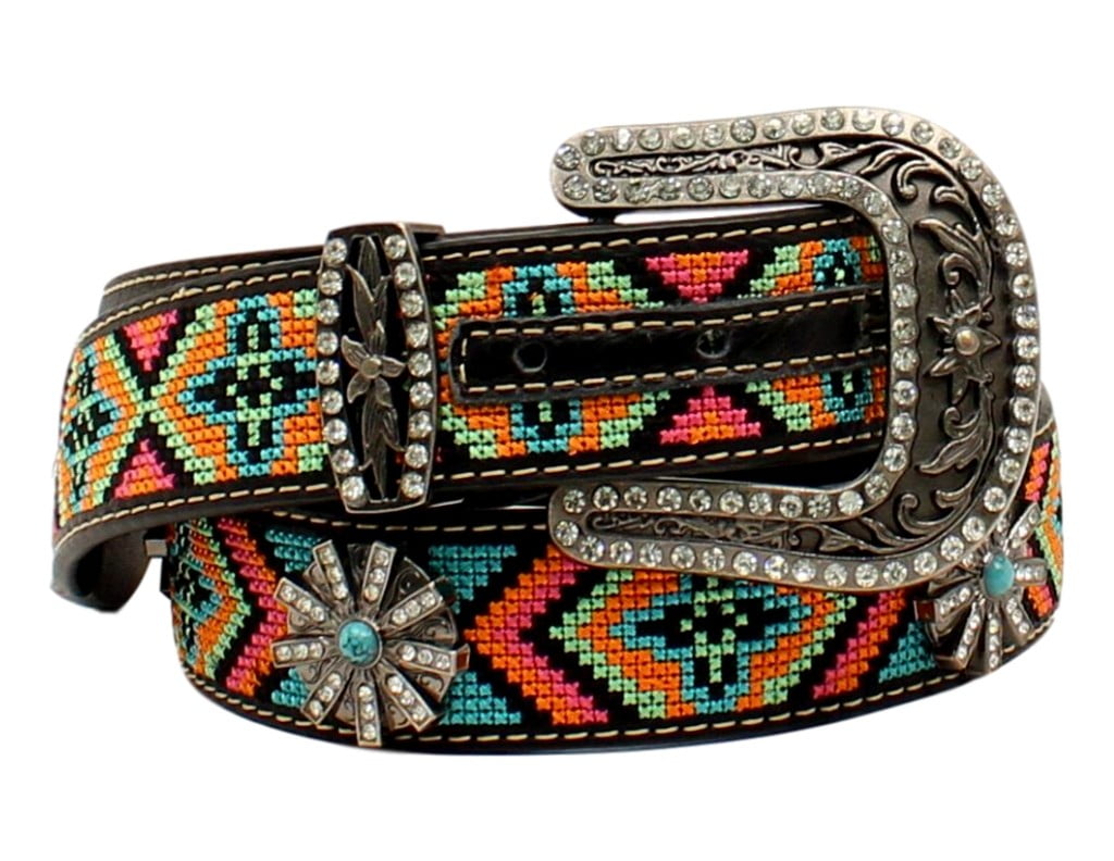 Blazin Roxx Western Belt Womens Beaded 