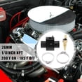 thumbnail image 2 of 1 Set Car Engine Coolant Temperature Sensor Switch Radiator Hose Fitting Adapter 26mm 200'F On-185'F Off, 2 of 6