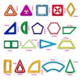thumbnail image 4 of 13 Children‘s Educational Toys Magnetic Piece Building Blocks DIY Variety Lifting Early Education Building Piece Color Window Parts Set, 4 of 7