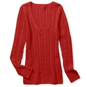 Women's Fitted V-Neck Sweater