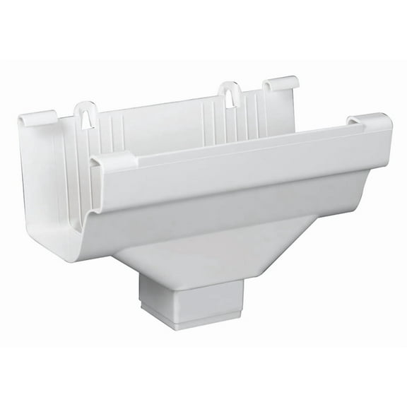 OUTLET END TRDNL WHITE 3INX4IN