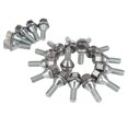 thumbnail image 4 of jiaping 20Pcs Auto Wheel Lug Bolts 611-005 28mm Shank Solid Studs Set 53182366 6511051AA, 4 of 7