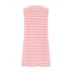 thumbnail image 5 of Vestido de Sueño de Algodón a Rayas sin Mangas Cuello Redondo Ajustado Vestido Corto Medio Imitación de Algodón, Casual Hogar Y Viaje para Mujeres, 5 of 7