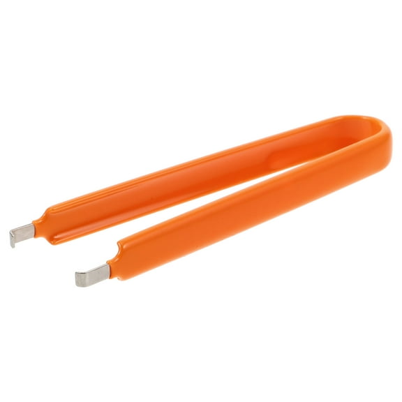 Tineasur Automotive Fuse Puller Tool Orange for Car Use Durable Chip Extractor with Precision Grip