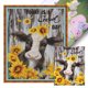 thumbnail image 1 of Kit Punto Cruz Con Vaca Hilo Algodón Ecológico Bordado 11CT 40x50cm, 1 of 9