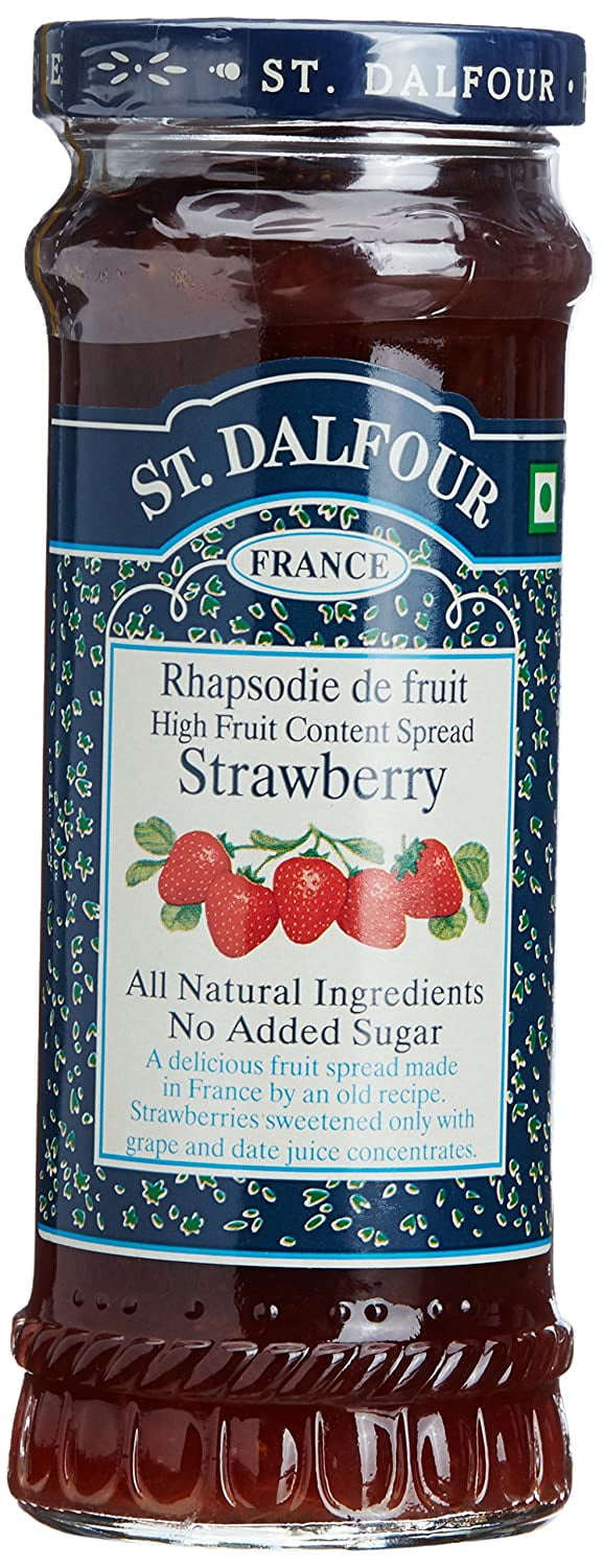 St. Dalfour All Natural Fruit Spread Strawberry -- 10 oz
