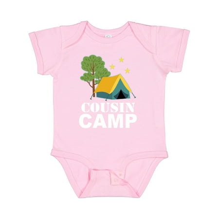 

Inktastic Cousin Camp Apparel Camping Gift Baby Boy or Baby Girl Bodysuit