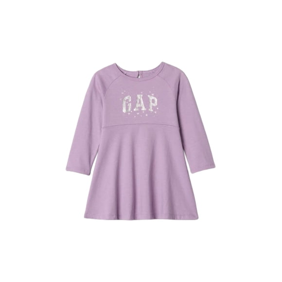 Vestido con Logo GAP para Bebé Niña en Tonos Morados 6-12 Meses