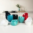 thumbnail image 6 of 8 Piece Ceramic Bowls Set, Cereal Bowls, 18 Ounce Porcelain Bowls Set, 6 of 7