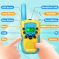 thumbnail image 2 of Walkie Talkies for Kids, YCFUN 3 Pack 2 Way Radio 22 Channels Walkie Talkies, Indoor Outdoor Toy for Boys Girls 3-12 Years Old Kids Gifts, 2 of 6
