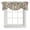 Brown, variant on Tie Up Valances for Windows, Paisley Flower Adjustable Valance Curtains Window Treatment for Living Room, Spring Watercolor Vintage Floral Leaf Plant Rod Pocket Kitchen Curtains & Drapes 60x18 Inch