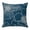 Blue, variant on Throw Pillow Covers 24 x 24 Inch, Blue Flowers Cotton Linen Pillows Cases, Spring Floral Botanical Modern Art Square Cushion Covers for Couch Sofa Bed