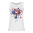 thumbnail image 5 of UVEASISHA Mens Tank Shirts Big and Tall Casual 4th of July Tank Tops Independence Day American Flag Graphic Sleeveless Shirt Gym Workout Muscle Tanks White 4XL, 5 of 5