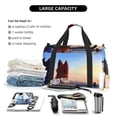 thumbnail image 5 of Lsque Bluey Pattern Hand Travel Bag, Weekender Carry On for Women Men, Sports Gym Bag, Workout Duffel Bag, Overnight Shoulder Bag fit 15.6 Inch Laptop, 5 of 6