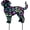 Dog, variant on Garden Paws Solar Garden Stake Light Floral Pet Silhouette Outdoor Yard Decor Auto On Off Gifts for Dog Cat Lovers