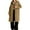 Brown, variant on SwiftWear Women's Long Hooded Coat Oversized Button Front Jacket with Pockets,Winter Outerwear for Casual Wear