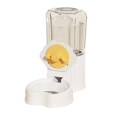 AOOOWER SelfRefilling Cats Dog Waterer Food Feeder For Multiple Pet Wide Mouth Bottle Hanging Feeder Bowl Easy Installation