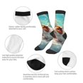 thumbnail image 3 of Uemuo Cloud Guinea Pig Printed Kids Boys Socks Seamless Crew Socks Crazy Funny Athletic Sport Socks for Children, 3 of 6