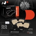 thumbnail image 6 of A-Premium Rear Ceramic Disc Brake Pads Set Compatible with Mini Cooper 2007-2015, 4Pcs, 6 of 8