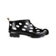 thumbnail image 3 of Women's Journee Collection Rainer Rain Boot Black Dot Rubber 6 M, 3 of 5