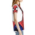 thumbnail image 3 of Spider-Man Women's Crew Neck Short Sleeve T-Shirt, 3 of 7