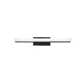 thumbnail image 2 of WAC Lighting Level 18" 1-Light LED 3500K Aluminum Bathroom Vanity Light in Black, 2 of 4