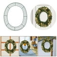 thumbnail image 2 of Egg Thread Wreath Wire Frame - Metal Material, DIY Decoration Accessory, Adds Spring/Summer Vibe to Home, 2 of 4