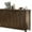 Dark Brown, variant on DWVO Coffee Bar Cabinet , 4-Doors Farmhouse Storage Cabinet, 55'' Sideboard Buffet Cabinet with Adjustable Shelf, Kitchen Cabinet for Kitchen Dining Room Living Room, Dark Rustic Oak
