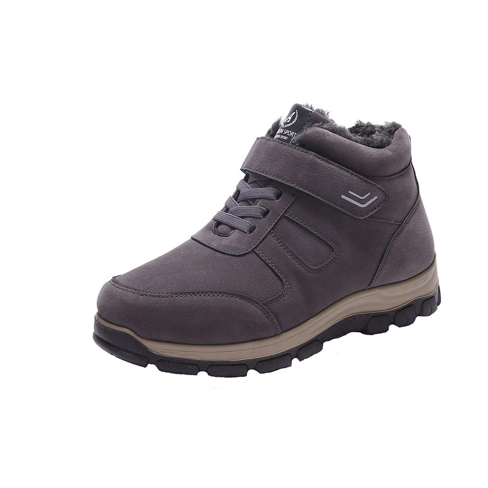 men's winter warm velvet boots