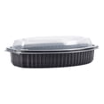 thumbnail image 1 of Summer Clearance,Metal Bento Box,Disposable Meal Prep Containers,Disposable Lunch Box Made Of PP Material, American Pasta, Sushi Packaging Box, Microwave Thickened Takeout Packaging Box, 1 of 9