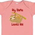 thumbnail image 4 of Inktastic My Nana Loves Me Sloth Boys or Girls Baby Bodysuit, 4 of 5