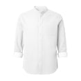 thumbnail image 4 of Long Sleeve Shirts for Men, Men's Long Sleeve Button Down Shirt Wrinkle Free Untucked Dress Shirt Casual Denim Shirt, 4 of 6