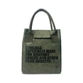 thumbnail image 2 of AMLESO Multifunctional Lunch Box Tote Bag Reusable Tearproof Portable for Gifts Green, 2 of 3