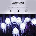 thumbnail image 4 of Halloween LED Lantern LED Skull Colorful Night Light Festival Horror Party Decoration, 4 of 9
