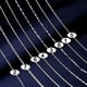 thumbnail image 4 of Cadena de plata de ley 925 con serpiente de agua ondulada 40cm / 45cm Collar de cadena 0 7/0 8mm Dc06-tamaño 40 Cm, 4 of 5