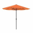 thumbnail image 4 of Pure Garden 50-LG1052 Patio Umbrella Outdoor Shade with Easy Crank, Terracotta - 9 ft., 4 of 7