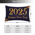 thumbnail image 2 of Balery 2025 Happy New Year 3 Funda de Cojín Estampada, Regalos para Mujeres, Regalos de Amor para Ella, Regalos para Novia o Esposa, Funda de Almohada-20"x30", 2 of 6