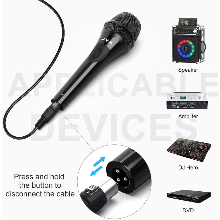 FanFun Handheld Wired Dynamic Microphone for Karaoke photo 4