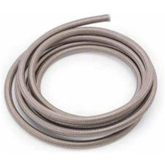 15 ft. Performance Products Powerflex Hose, 6 AN Braided Stainless - PTFE