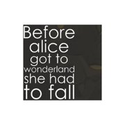 Before Alice Got To Wonderland, She Had To Fall: Daily Success, Motivation and Everyday Inspiration For Your Best Year Ever, 365 days to more Happines