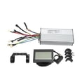 thumbnail image 2 of Kit de Conversión de Batería ANGGREK para Bicicleta Controlador 30A con Pantalla LCD3 para Bicicleta Eléctrica Motor de CC de 36V 48V 1000W, 2 of 8